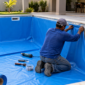 Filtros e casa de máquinas para piscina no Setor Industrial, Goiânia